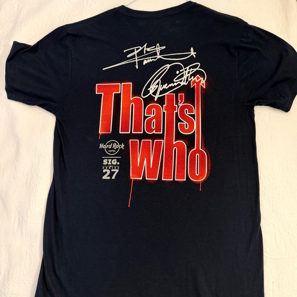 Hard Rock Cafe The Who Signature Series 27 T-Shirt for the Orlando Florida - Picture 7 of 8